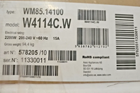 ASKO W4114CW image