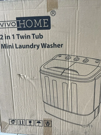 SUPER DEAL Mini Washing Machine image