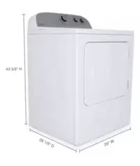 Whirlpool Wtw4957pw/wed4815ew image