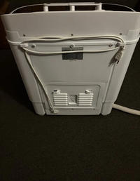 ZENY Portable clothes washing machine mini twin tub image