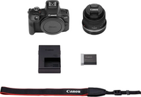 Canon EOS R100 RF-S18-45mm F4.5-6.3 IS STM & RF-S55-210mm F5-7.1 IS STM Lens Kit image