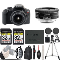 Canon Eos rebel t7 dslr camera with 18-55mm lens image