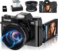 ISHARE 4k digital cameras for photography image