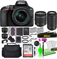 Nikon D3500 DSLR Two Lens Kit image