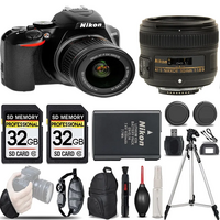 Nikon D3500 dslr camera with 18-55mm lens image