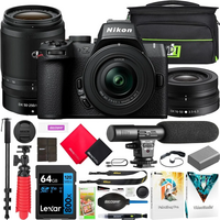 Nikon Z50II Mirrorless  Body with 2 Lenses USA Authorized Partner Bundle image