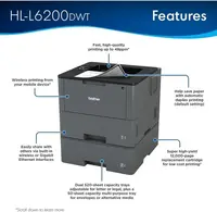 Brother Printer HLL6200DWT image