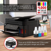 Canon PIXMA G7020 Wireless All-In-One Supertank Printer, Copier, Scan and F image