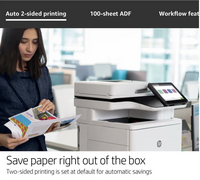 HP Color laserjet enterprise flow m578z image