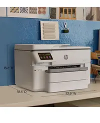 HP Officejet pro 9730e wide format all-in-one printer image