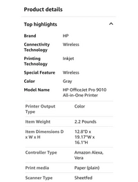 HP Officejet pro 9129e image