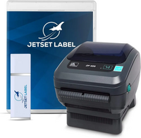 JetSet Label Zebra ZP450 image