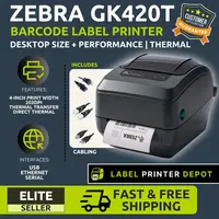 Zebra GK420t image