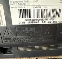 Emerson Tc1375a image