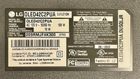 LG Oled42c2pua image