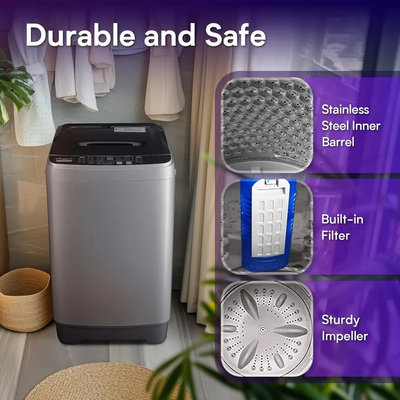Anypro XQB60-201-GREY Portable Washing Machine Image