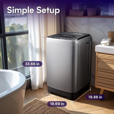 Anypro XQB60-201-GREY Portable Washing Machine Image