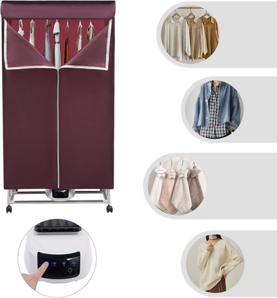 CNCEST Portable Travel Mini Dryer Machine Image