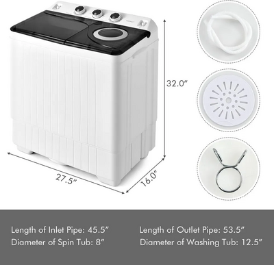 COSTWAY WASHING MACHINE Image