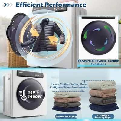 COSTWAY Compact Portable Dryer Image