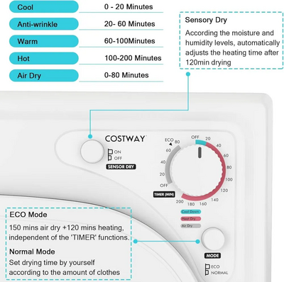 COSTWAY 10167US-WH-CYES Image