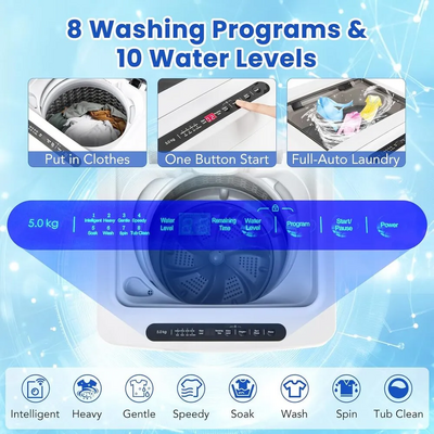 COSTWAY Portable Washing Machine Image