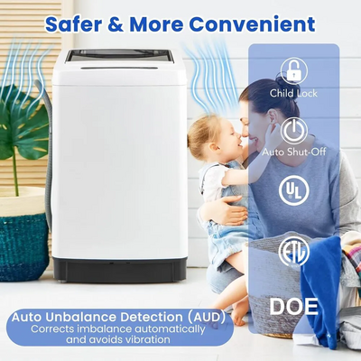 COSTWAY Portable Washing Machine Image