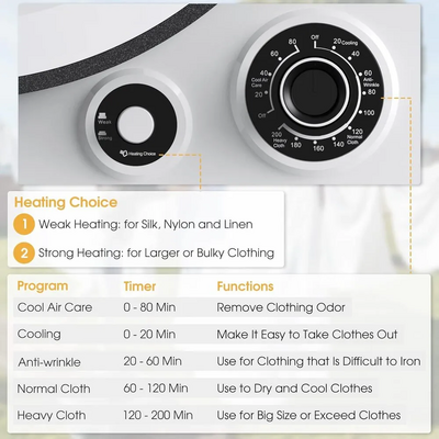 COSTWAY Portable dryer Image
