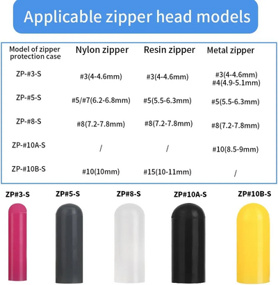 Cqaccesn Silicone Zipper Protective Image