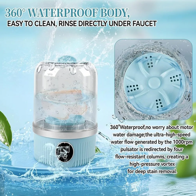 Dcvbny Mini Portable Washing Machine 1L Image