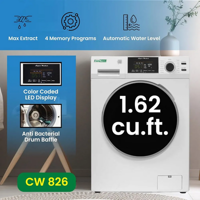 Eco Appliances Inc. CW 826 & CD 852 White Image