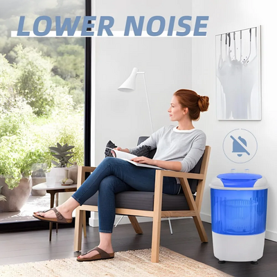 Elevon Portable Mini Washing Machine With Spin Dryer Image