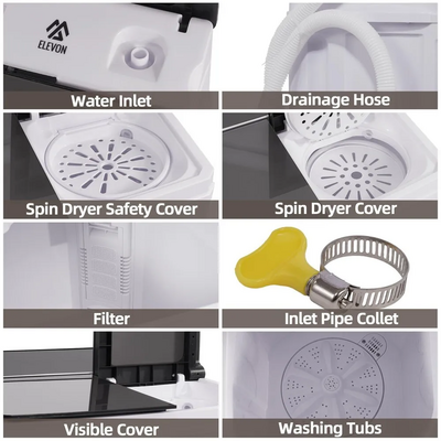 Elevon Portable Washing Machine Image