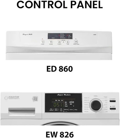 Equator Advanced Appliances EW 826 + ED 860 Image