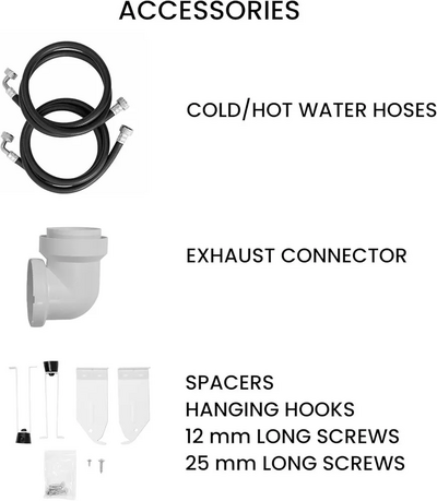Equator Advanced Appliances EW 826 & ED 850 S White Image