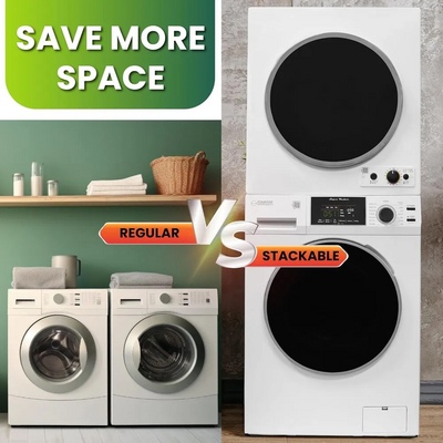 Equator Advanced Appliances EW 826 & ED 850 S White Image