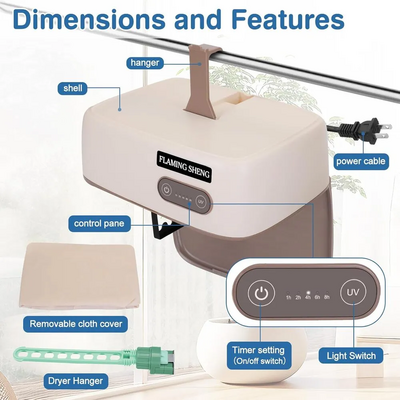 Flaming sheng Portable dryers for laundry Image