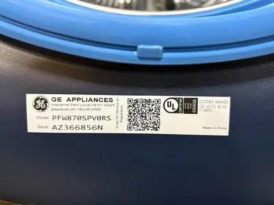 GE PFW870SPVRS & PFD87ESPVRS Image