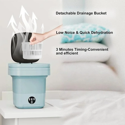 Generic 8 L Portable Mini Washing Machine Image