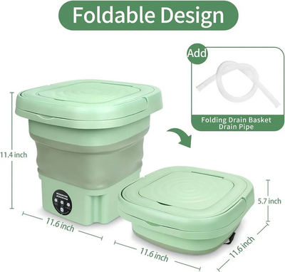 Generic Mini Folding Washing Machine Image