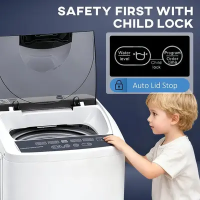 HOMCOM B61-020V80WT Image