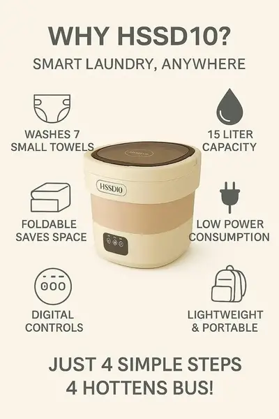 HSSD10 Mini washing machine Image