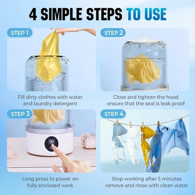 HOAIME Portable Washing Machine Image