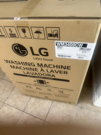 LG Wm3400cw &  dryer d3401w Image