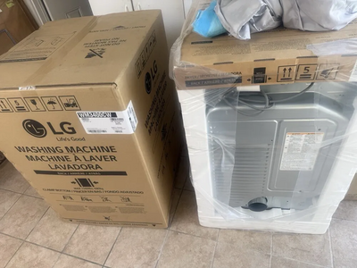 LG Wm3400cw &  dryer d3401w Image