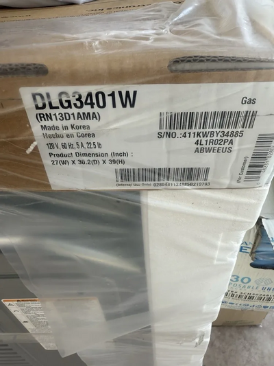 LG Wm3400cw &  dryer d3401w Image