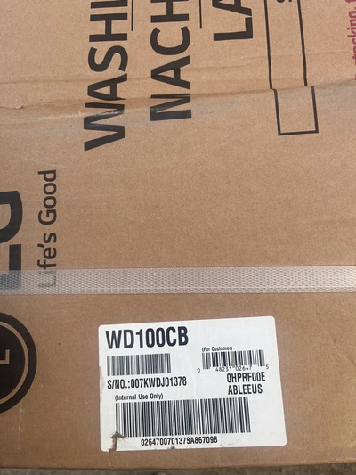 LG Wd100cv Image