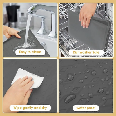 LKYLIVE 2x Silicone Rubber Mat Image
