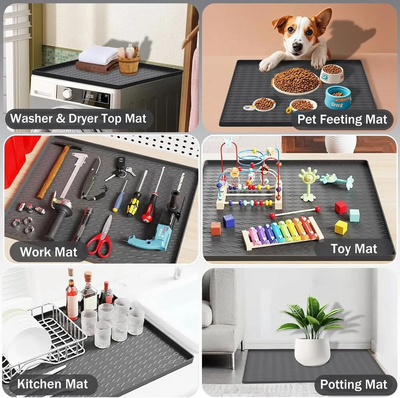 LKYLIVE 2x Silicone Rubber Mat Image