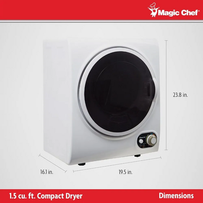 Magic Chef MCSDRY15W Image